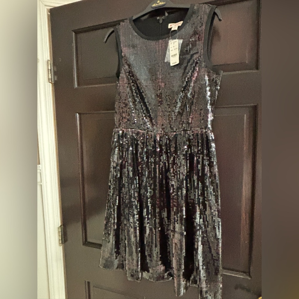Brooks Brothers NWT Sequin Sleeveless Dress